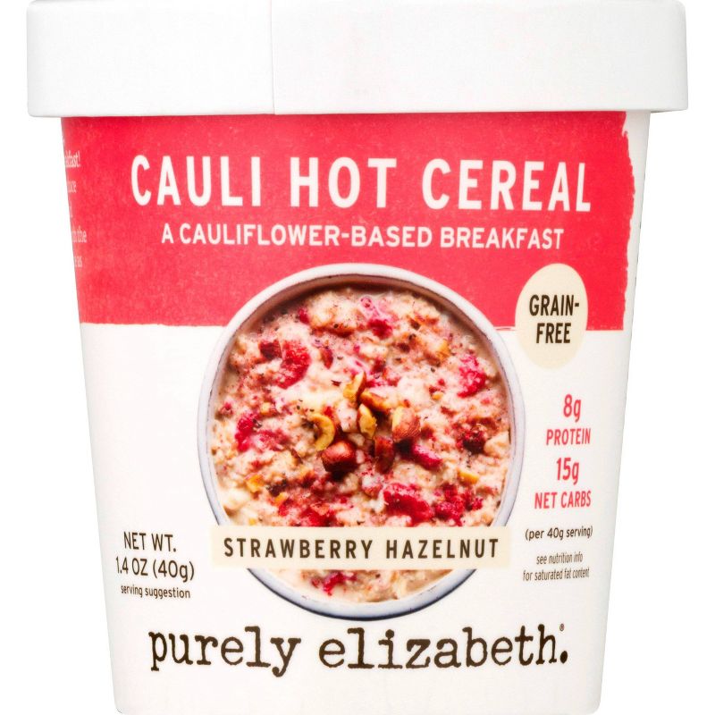 Purely Elizabeth Cereal Cup - Strawberry Hazelnut