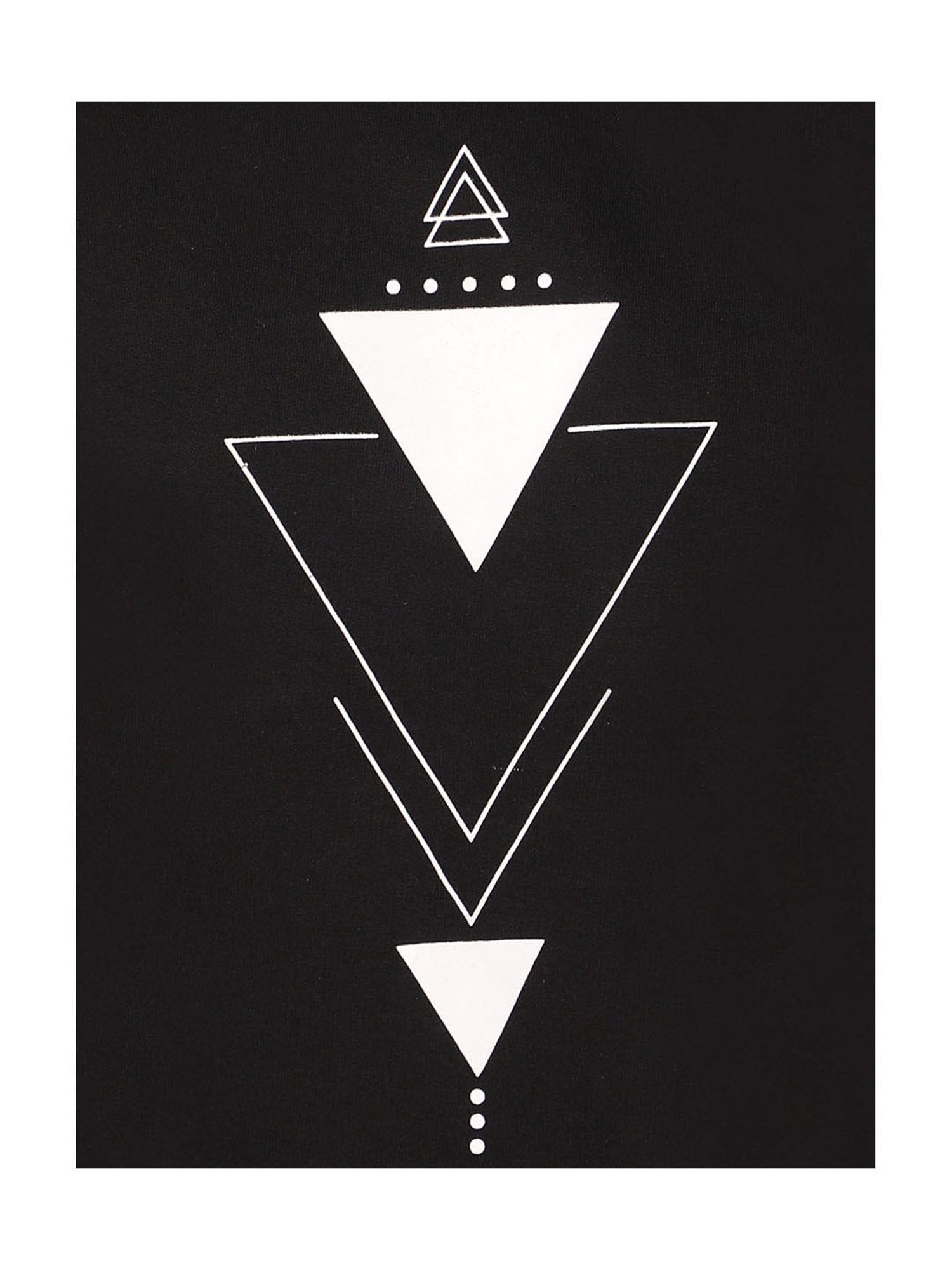 TeenTrums Boys Black Printed Sweatshirt