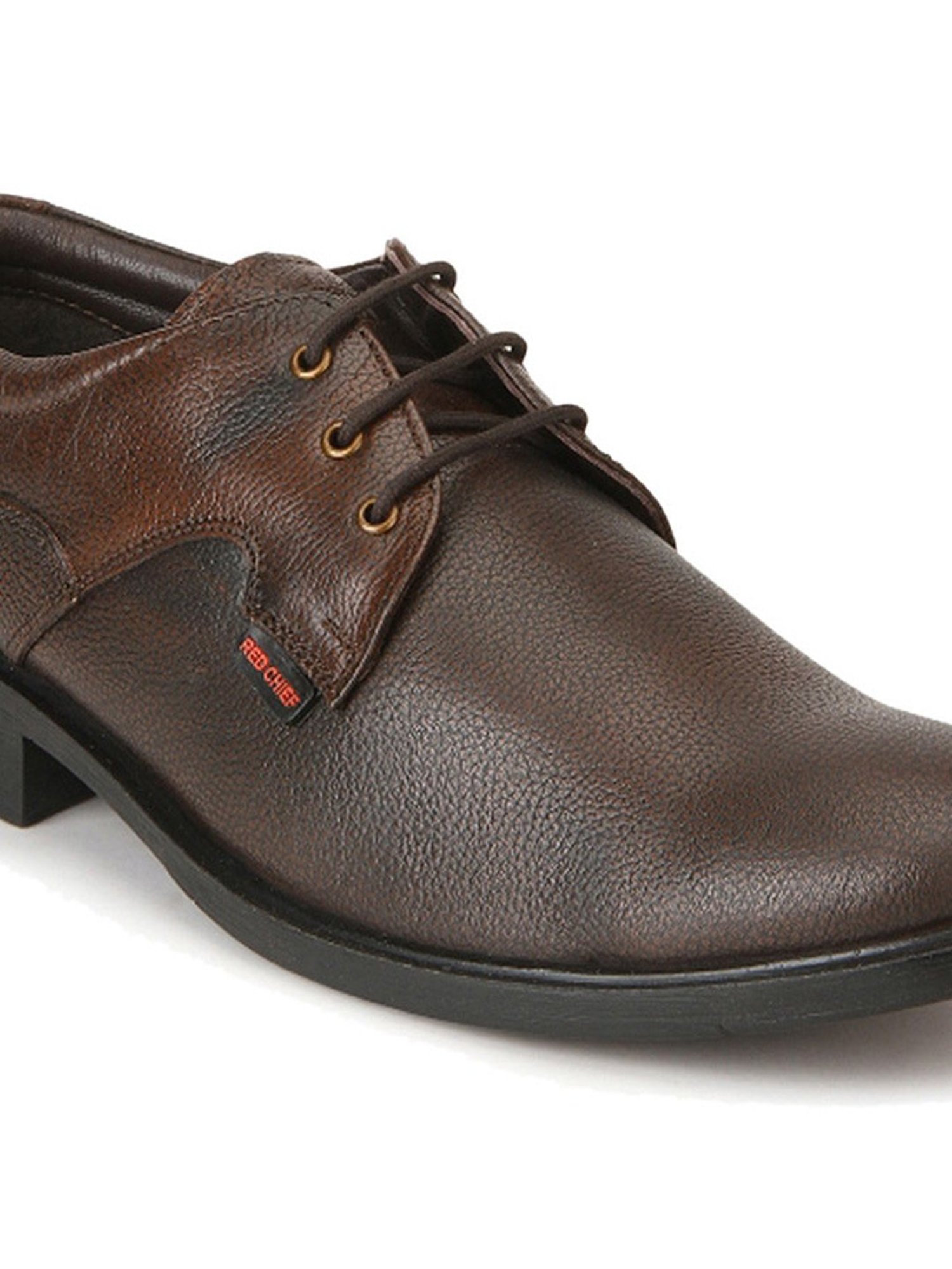 Red Chief Men's Brown Derby Shoes