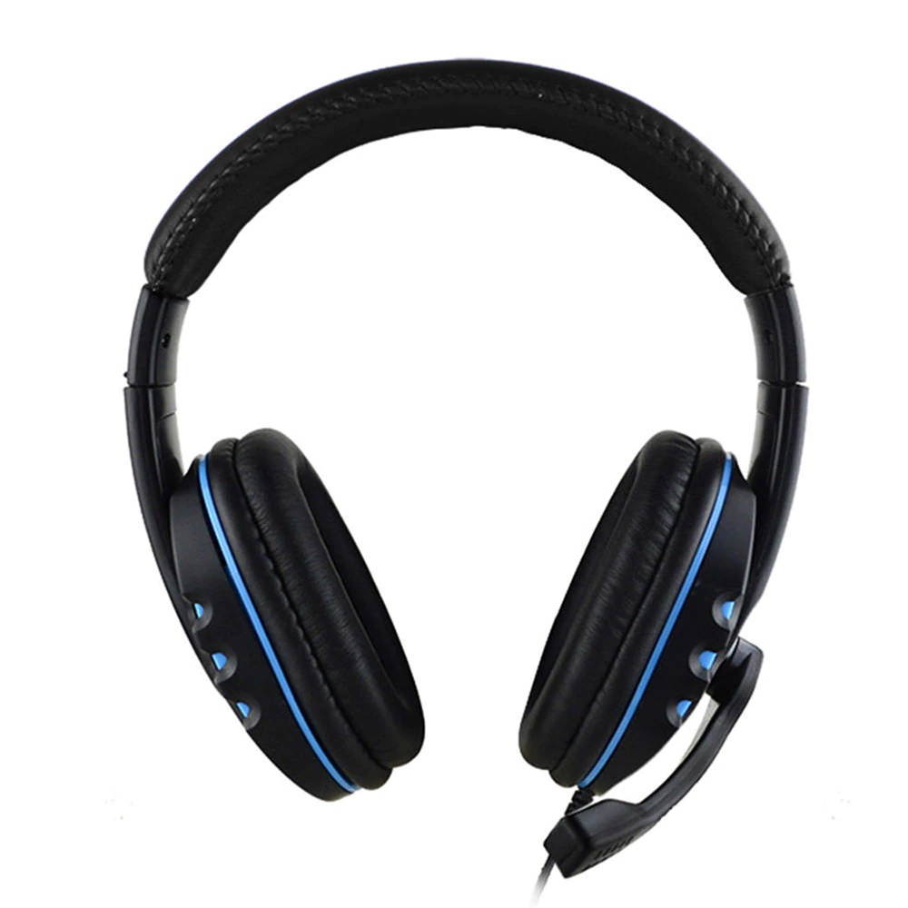 Wired Stereo Headset For PS4 Gaming Comfortable Headphone with Hi Sound Quality Stability Omnidirectional Micphone 20 hz-2khz