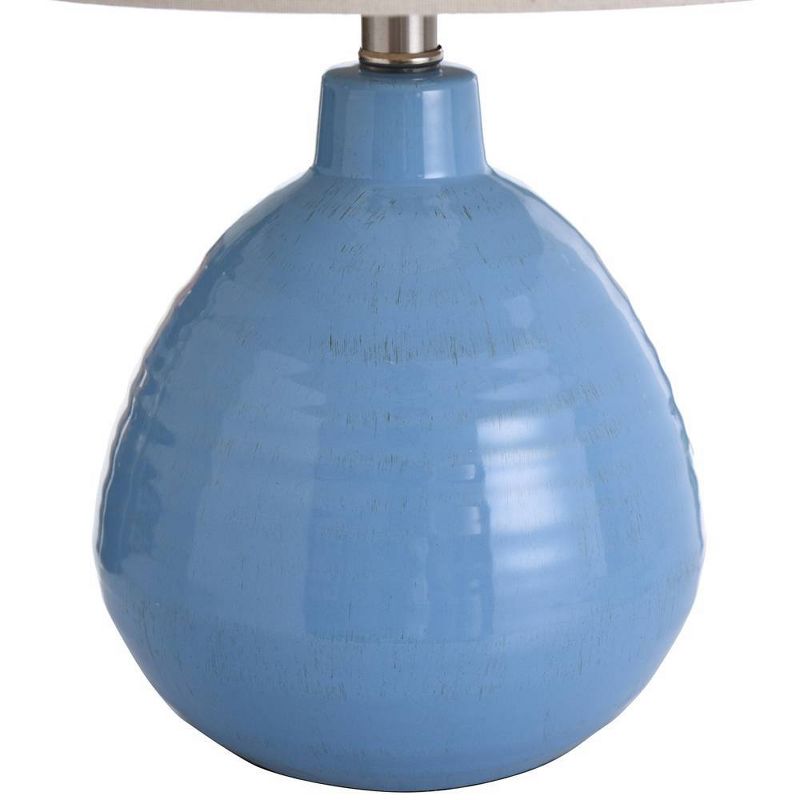 Ceramic Table Lamp Blue  - StyleCraft