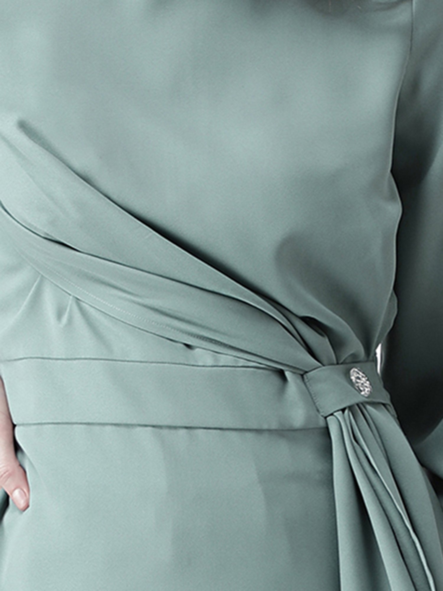 KASSUALLY Green Relaxed Fit Top