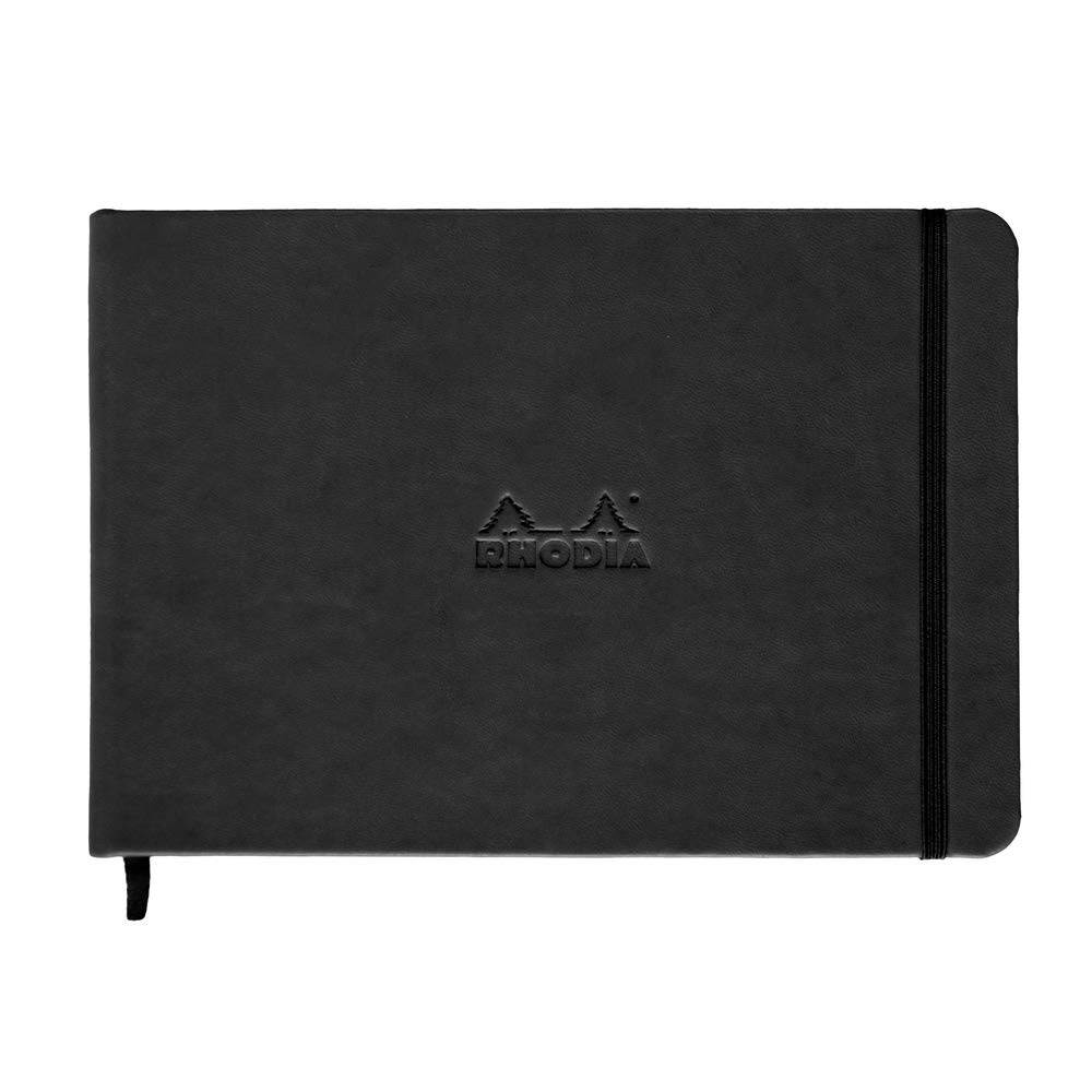 Rhodia Black Landscape Webnotebook Lined