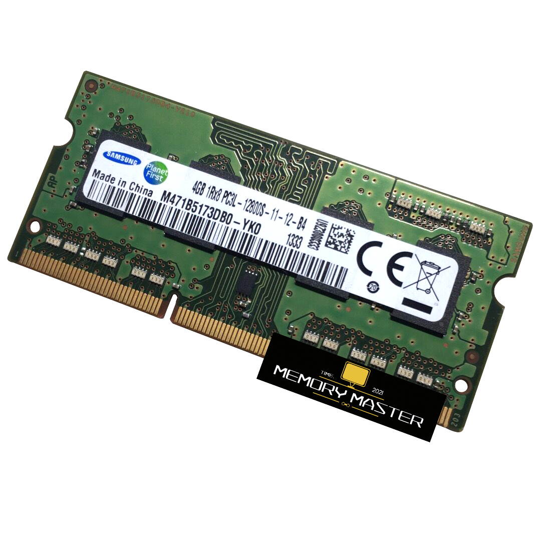 Samsung M471B5173DB0-YK0 4GB DDR3L 1600MHz Laptop RAM ~ PC3L-12800S SODIMM Memory 1Rx8 1.35v VAT