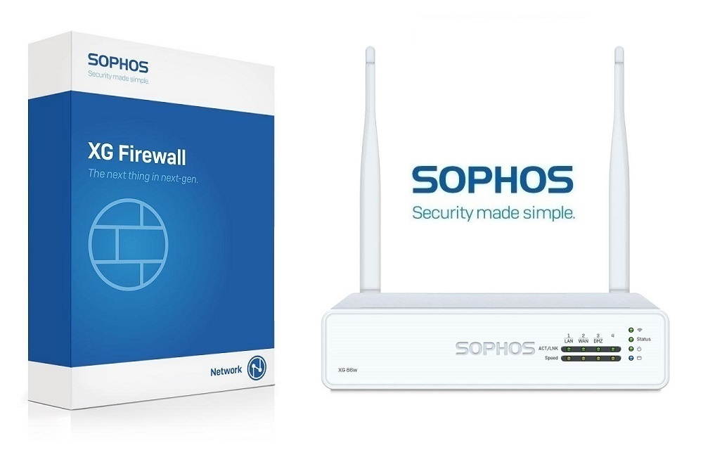 Sophos - XS8B1CSEK -XG 86w rev.1 TotalProtect Plus, 1-year (EU/UK/US power cord)