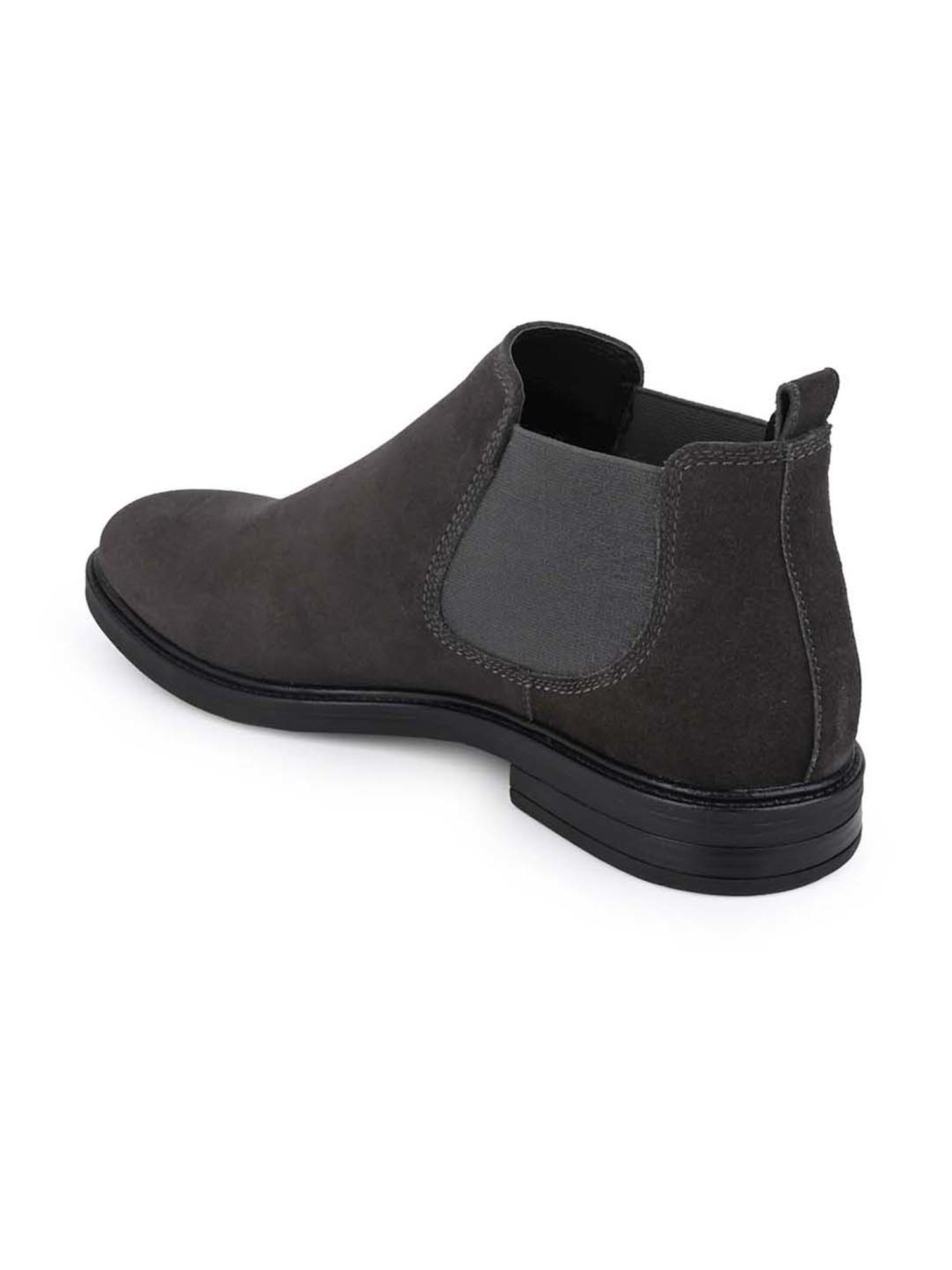 Styli Men's Grey Chelsea Boots