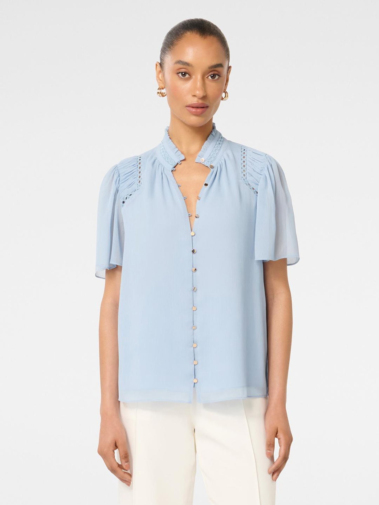 Forever New Georgie Petite Trim Insert Top