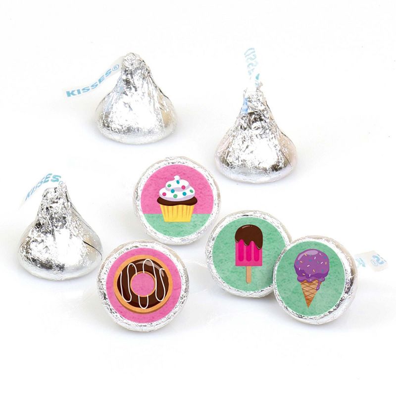 Big Dot of Happiness 40th Milestone Birthday - Mini Wine and Champagne Bottle Label Stickers - Birthday Party Favor Gift for Women and Men - Set of 16