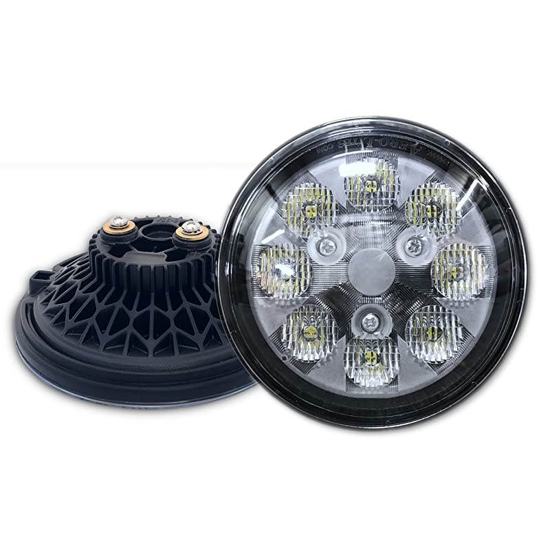 Performance 2,100 Lumen LED PAR36 Sealed Beam Direct Replacement Lamp| 12/28VDC Compatible (Taxi (45&deg; Flood Beam))