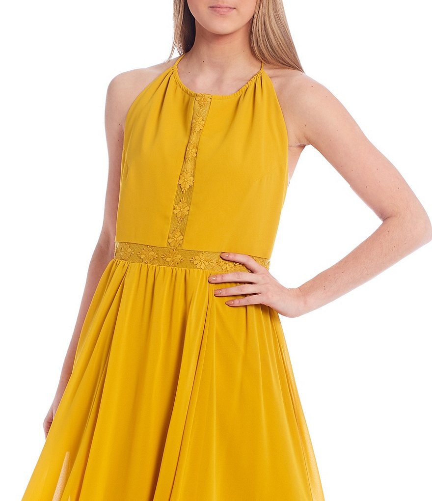 White Boho Stripes & Floral Print Floor Length Tank Dress