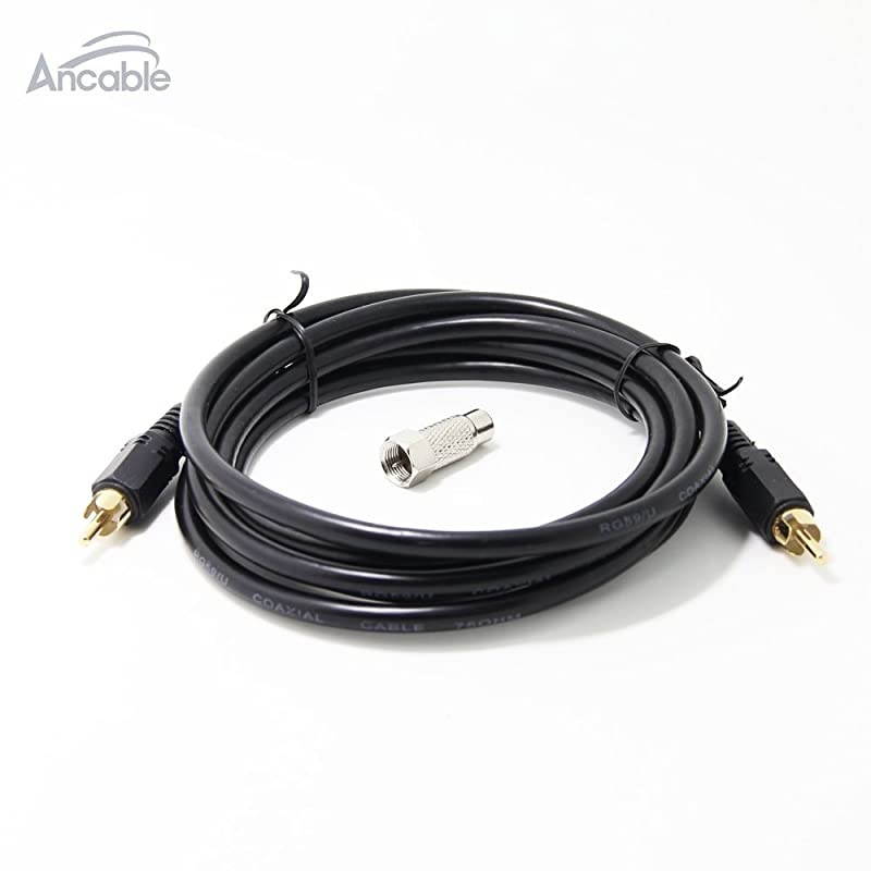 Video Cable with RF TV Connector for Atari 2600 Jr 7800 Colecovision Intellivision 6ft