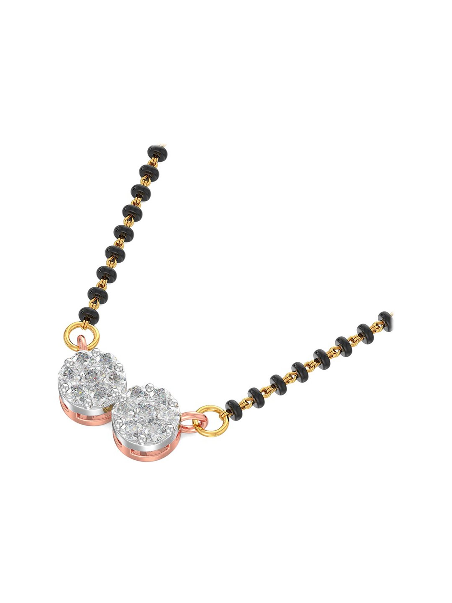 Waman Hari Pethe Jewellers 18k Gold & Diamond Mangalsutra for Women