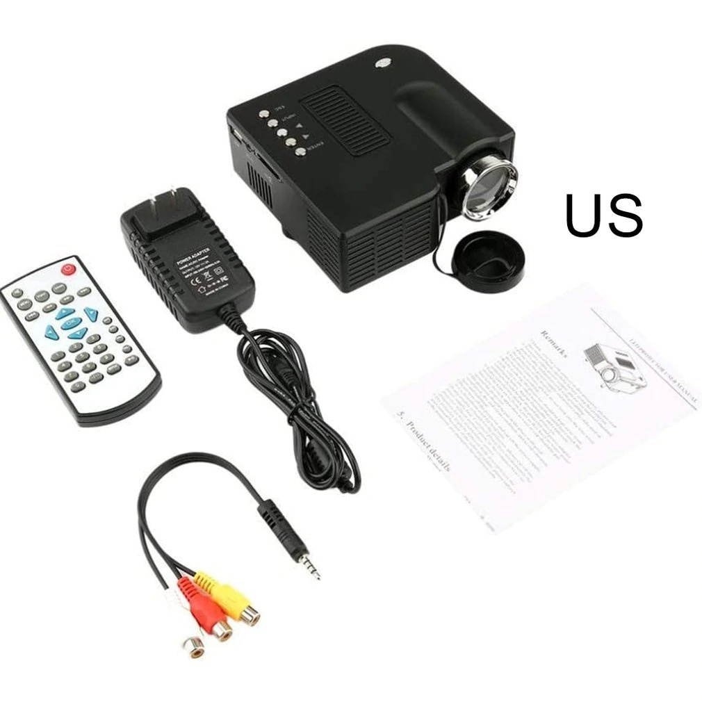 Full HD 1080P LED Smart Home Theater Projector 7000Lumen 3D Video HDMI Dustproof