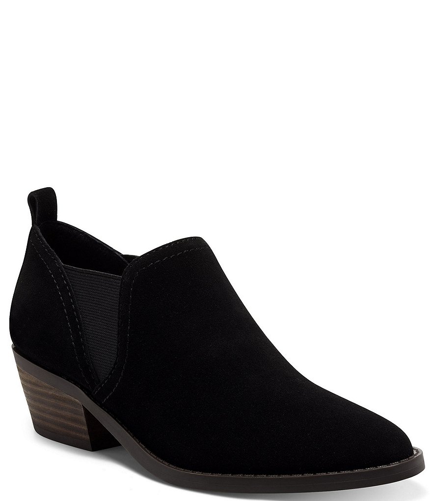 Lucky Brand Fallo Leather Booties