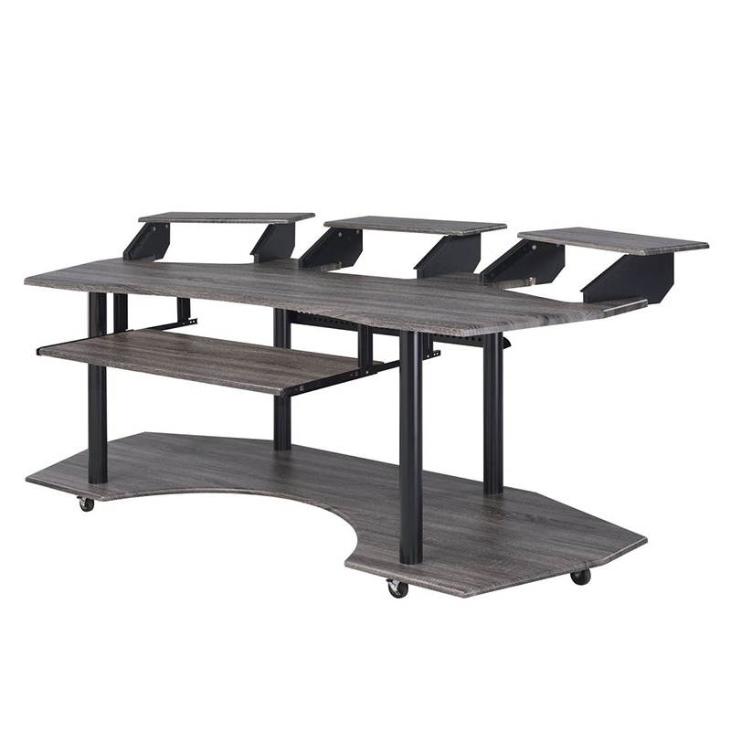 Home Office Computer Desk, Size: 83x40x37 inch