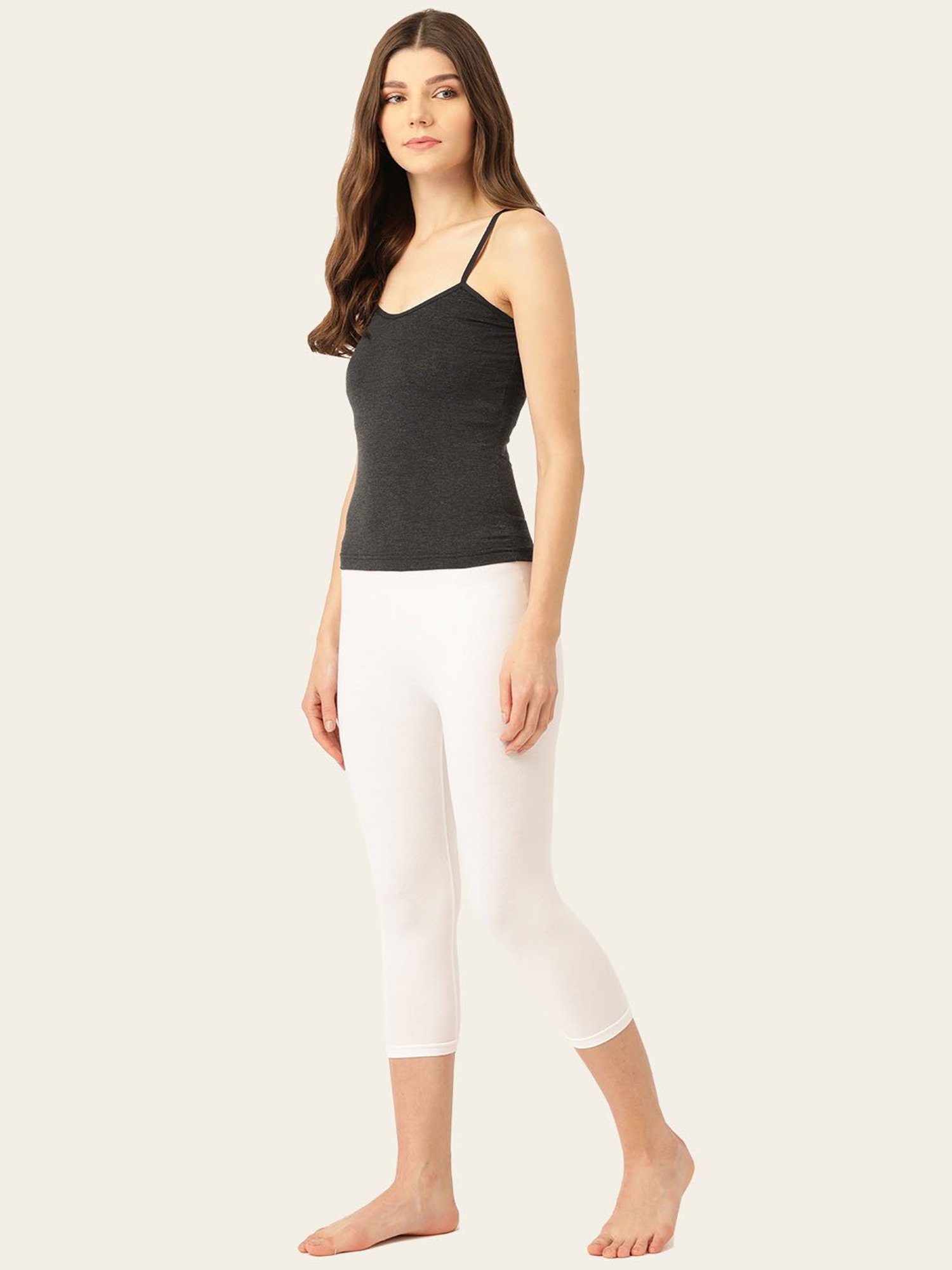 Lady Lyka Multicolor Cotton Camisole (Pack of 2)