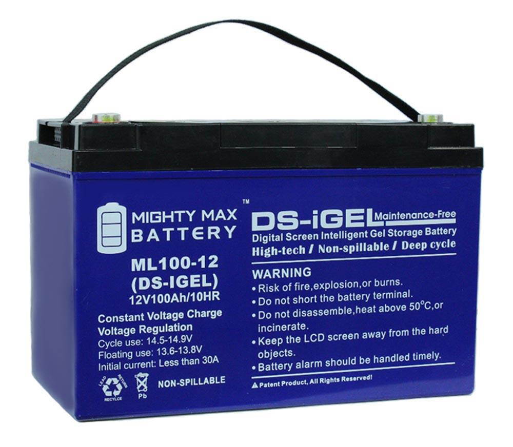 12V 100AH GEL Battery Replaces Solar Wind Deep Cycle VRLA 12V 24V 48V