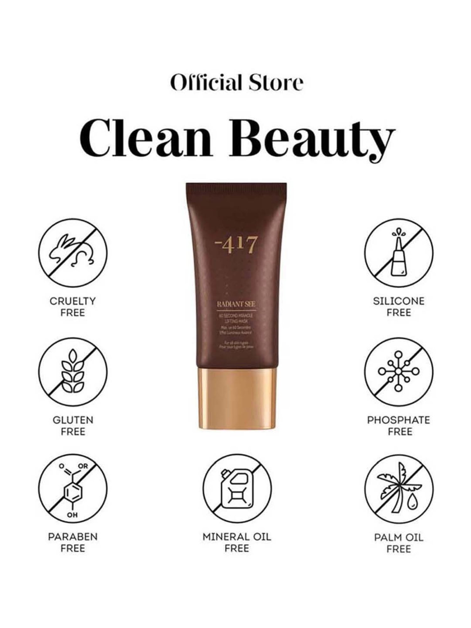 Minus 417 Radiant See 60 Second Miracle Lifting Mask 50 ml