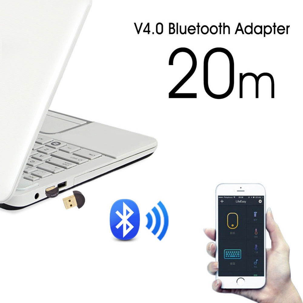Wireless USB Bluetooth Adapter CSR4.0 Bluetooth Dongle Music Sound Receiver Adaptor Bluetooth Transmitter For Computer PC Laptop