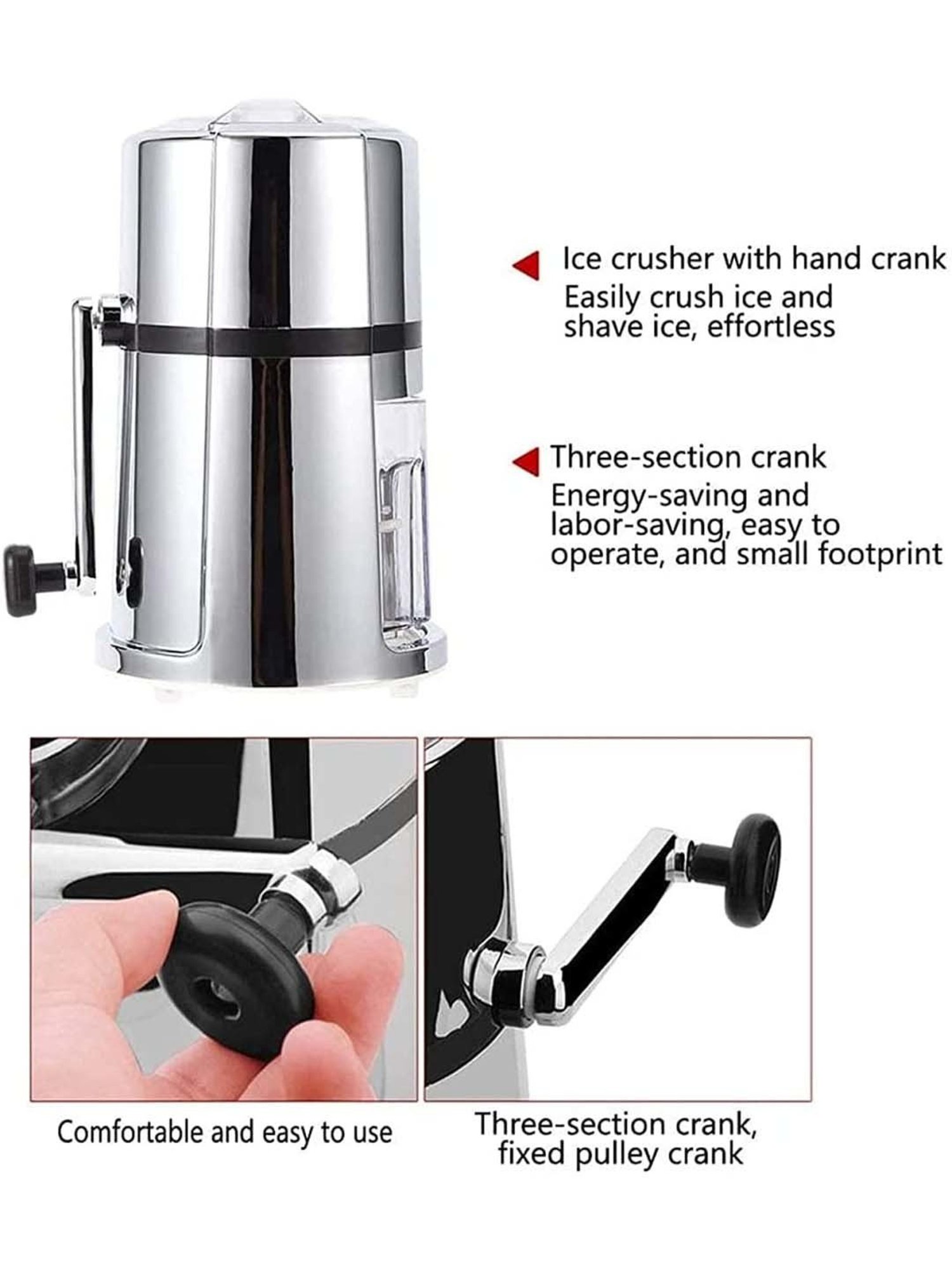 Meyer Stainless Steel Knife Sharpener 3 Stage Sharpening Tool for Kitchen
