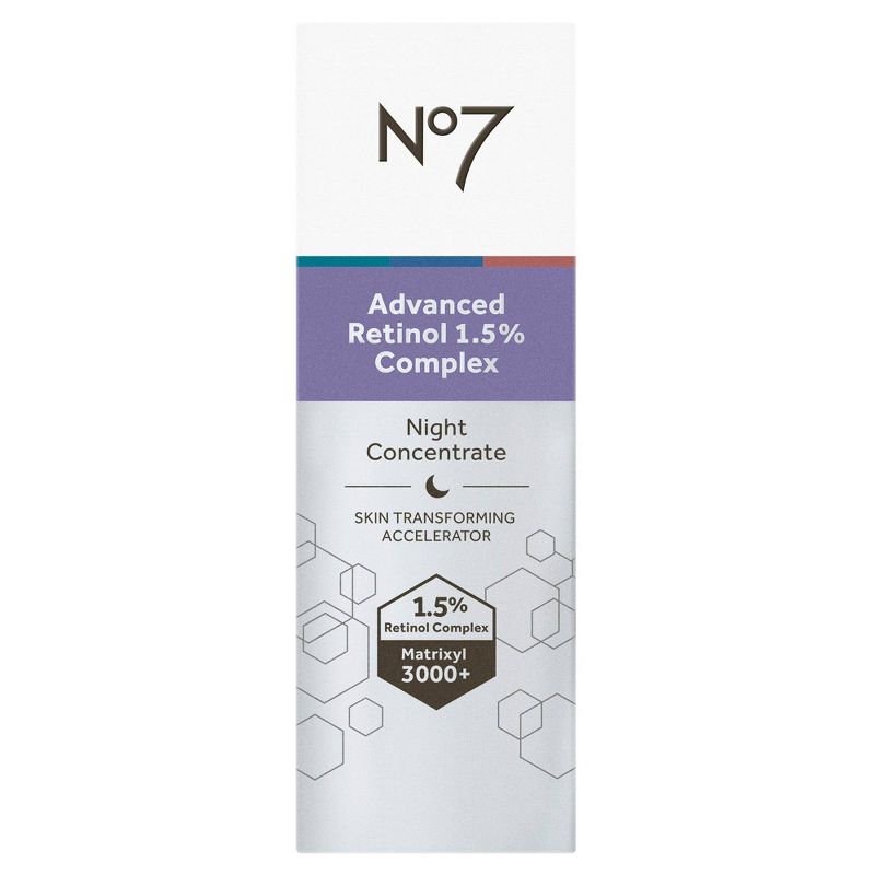 No7 Advanced Retinol 1.5% Complex Night Concentrate - 1 fl oz