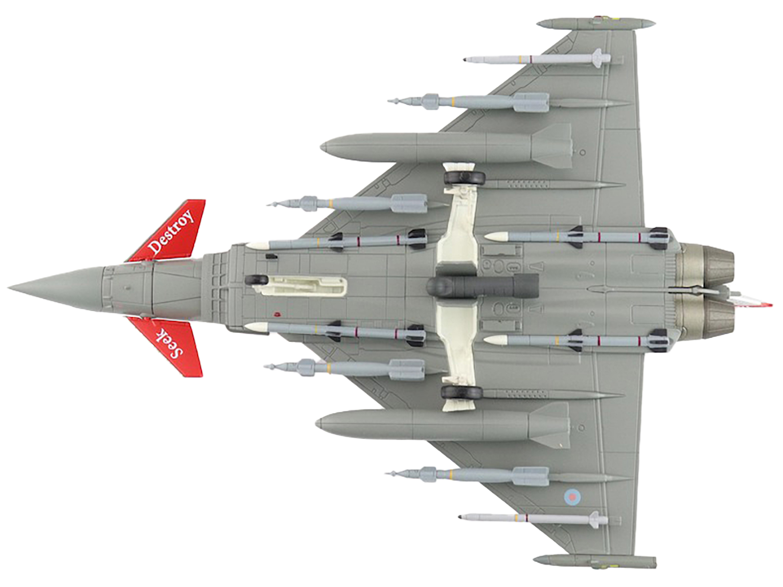 Eurofighter Typhoon Fighter Aircraft "ZK315 41 Squadron RAF Coningsby" (2015) Royal Air Force "Air Power Series" 1/72 Diecast Model by Hobby Master