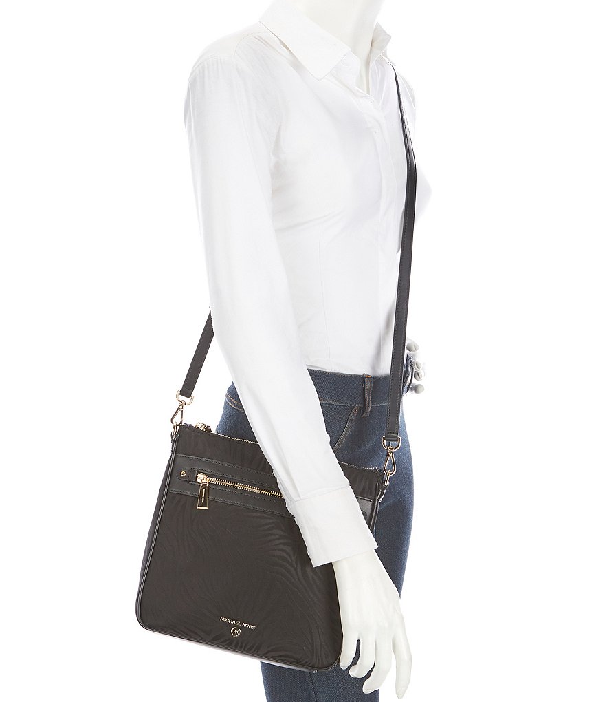 Michael Kors Jet Set Charm Large Zebra Crossbody Bag