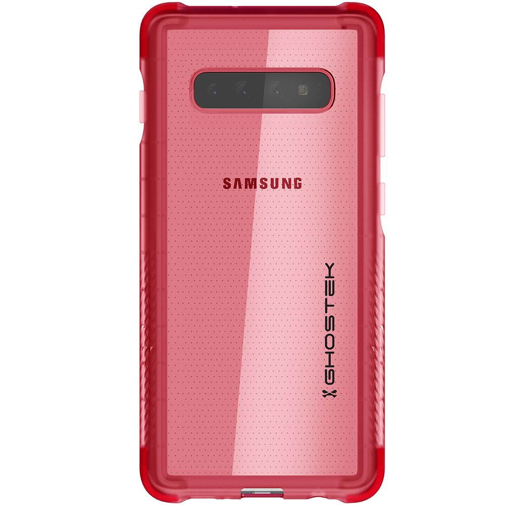 Ghostek Covert Clear Galaxy S10 Case with Super Slim Thin Design and Anti-Slip Grip Tough Shockproof Heavy Duty Protection and Wireless Charging Compatible for 2019 Galaxy S10 (6.1 Inch) - (Clear)