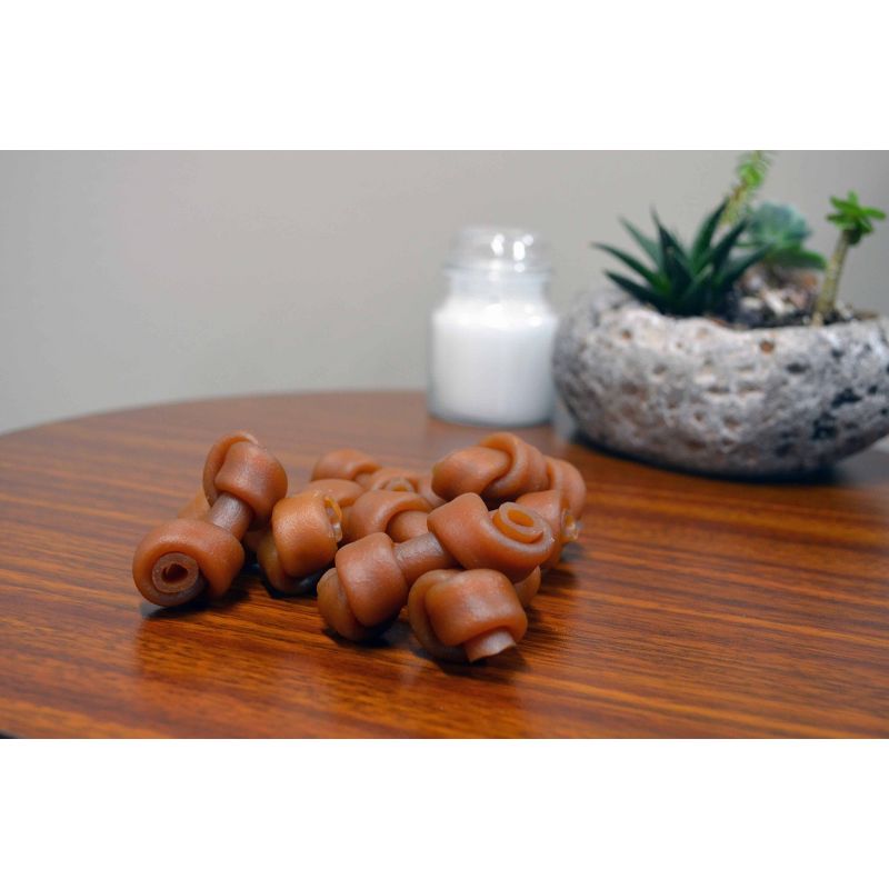 Nutri Chomps Peanut Butter Mini Knot Dog Treats