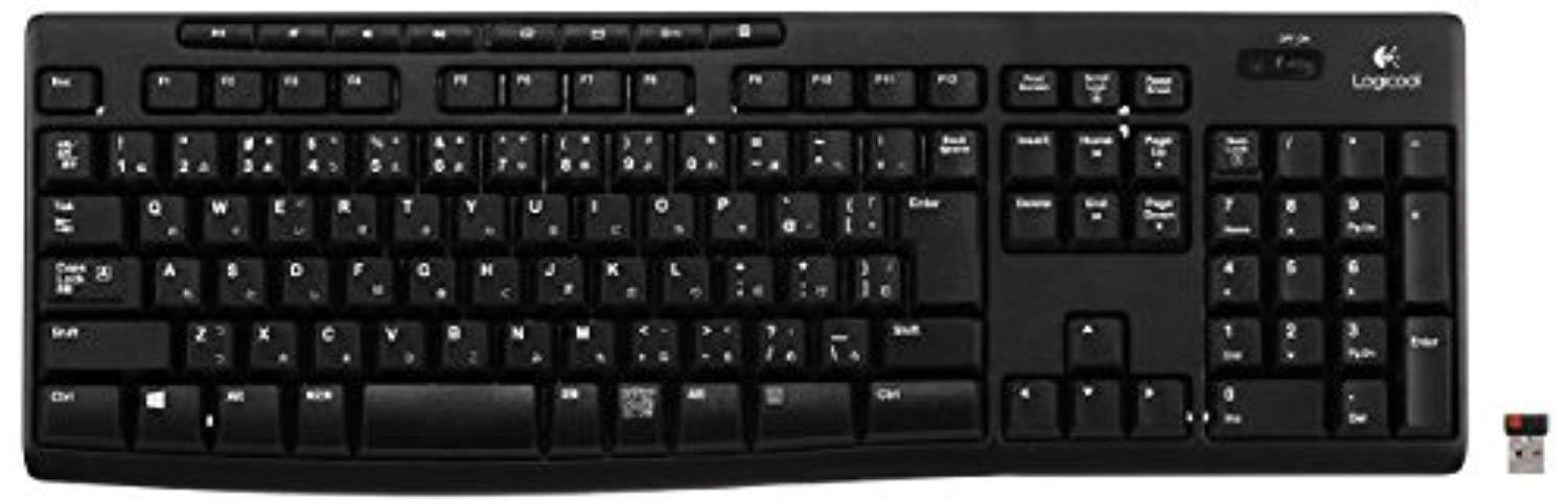 logicool wireless keyboard k270 unifying adopt corresponding receiver