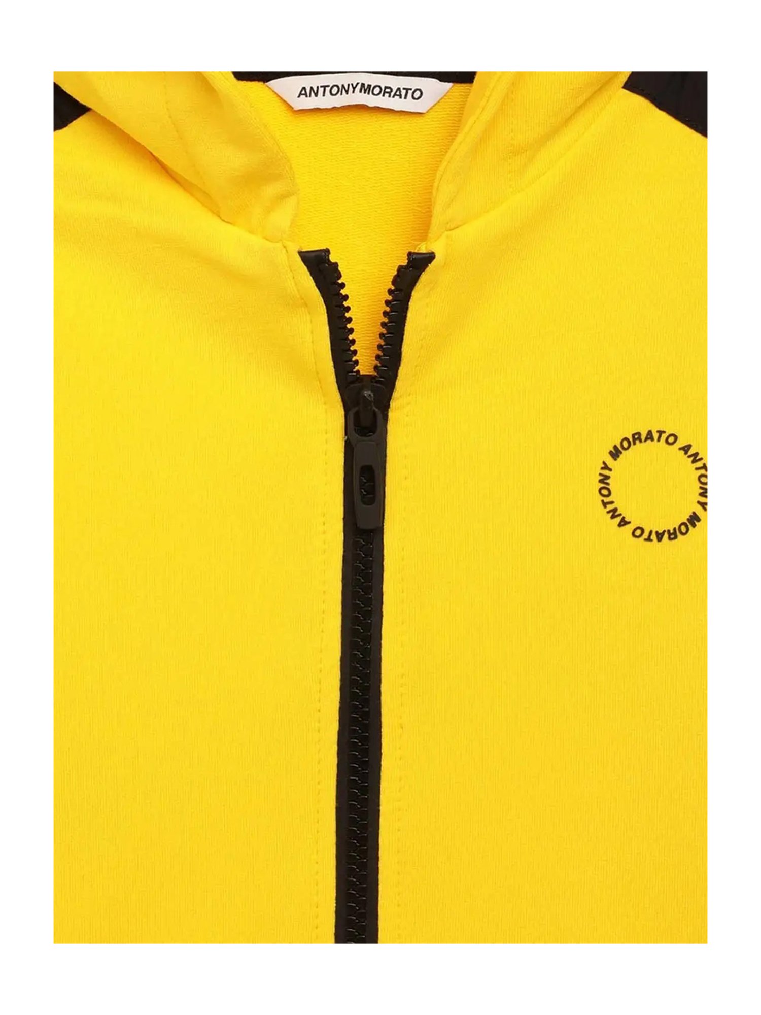 Antony Morato Kids Yellow Solid  Hoodie