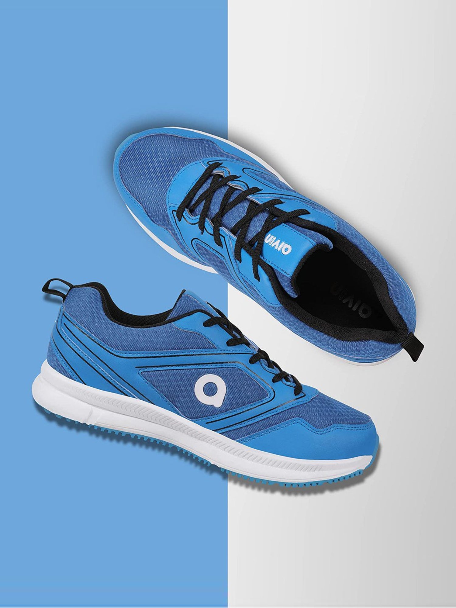 AIVIN Men's Comfort Blue Running Shoes