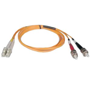 Fiber Optic Cable LC-LC 9/125 Duplex Single-Mode Fiber Cable Yellow 5 meters