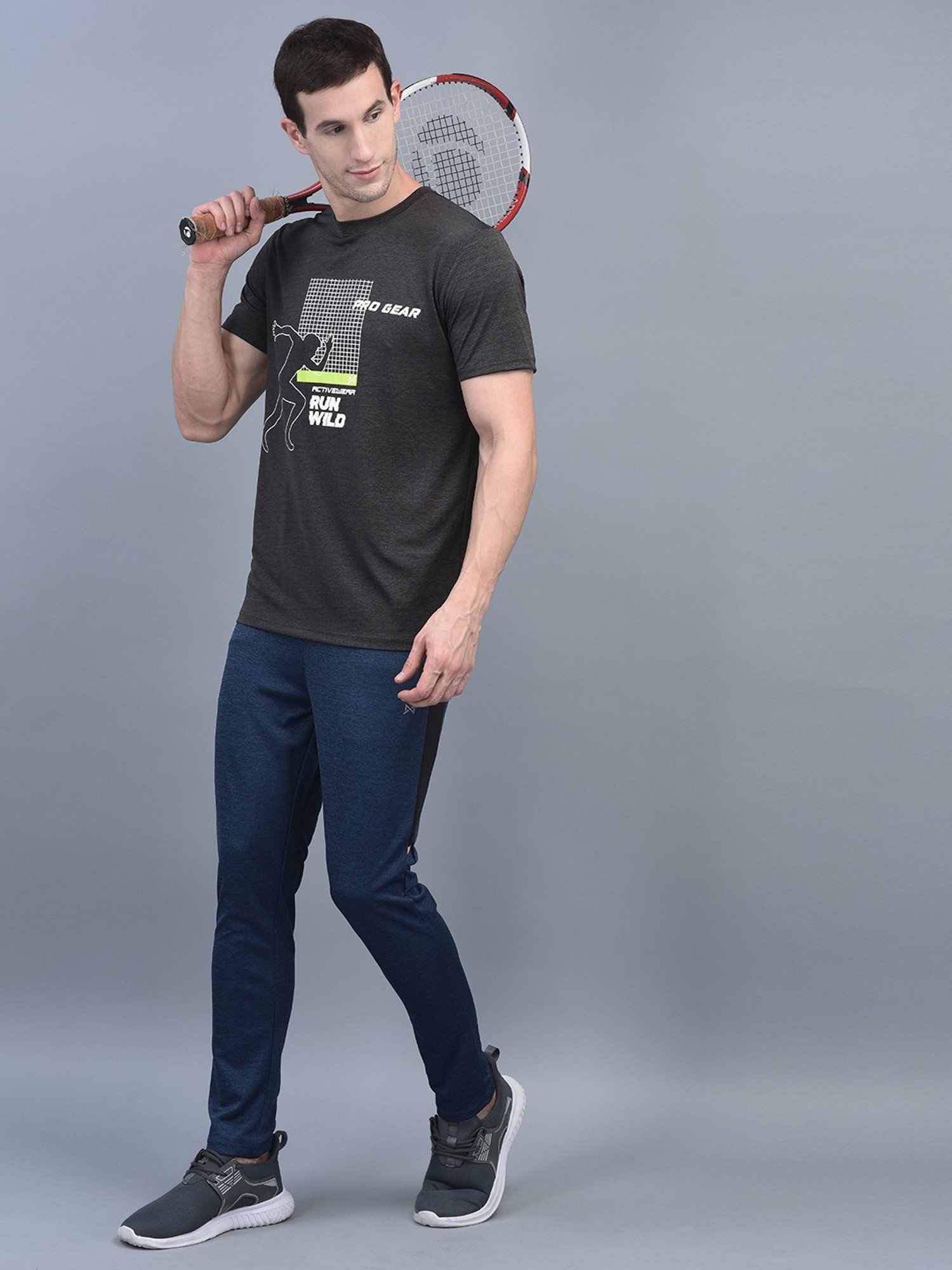 Force NXT Magnet & Maroon Regular Fit Sports T-Shirt - Pack Of 2