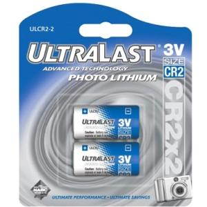 Dantona ULCR22 ULCR22 CR2 Replacement Batteries, 2 pk
