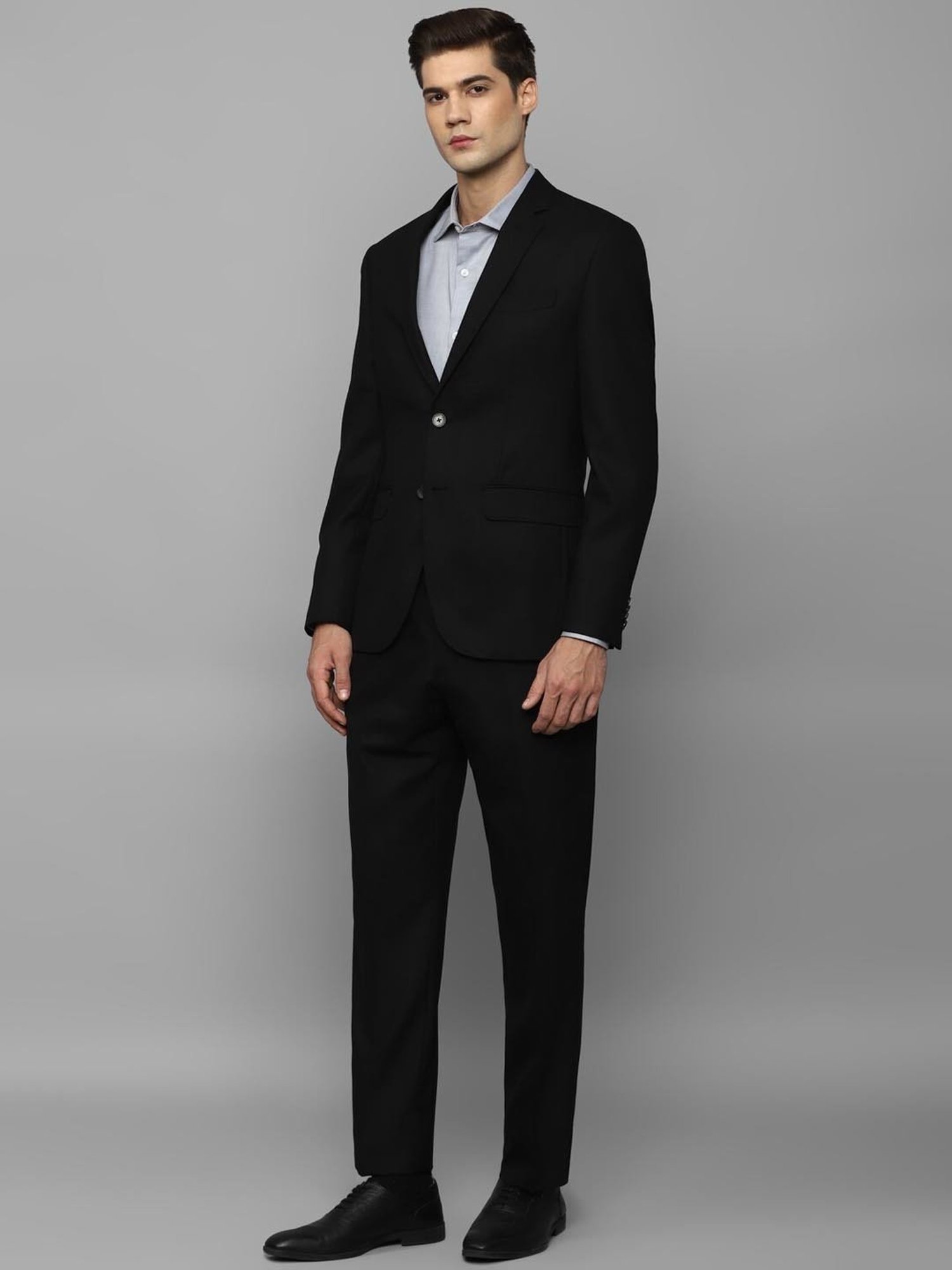 Raymond Brown  Slim Fit Printed Three Piece Suit