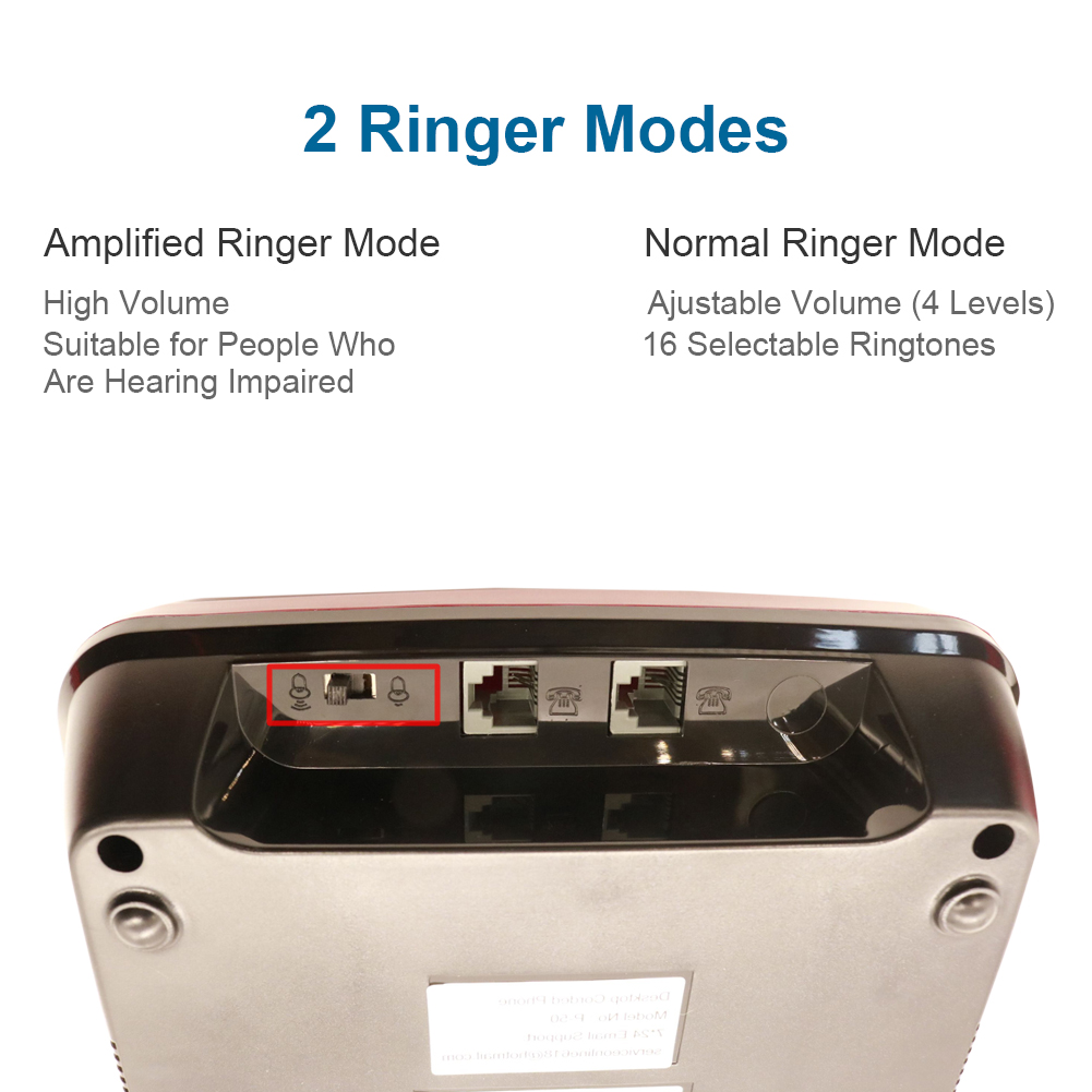 Serene Innovations SI-HD-60 High definition amplified phone