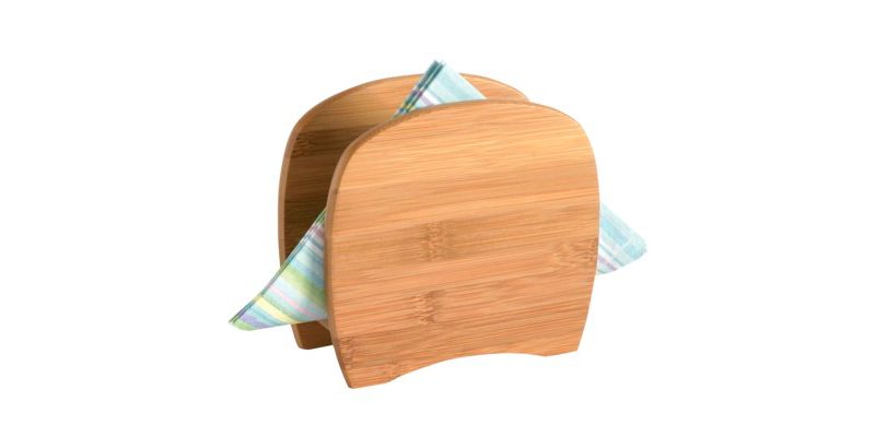 Lipper International Bamboo Napkin Holder