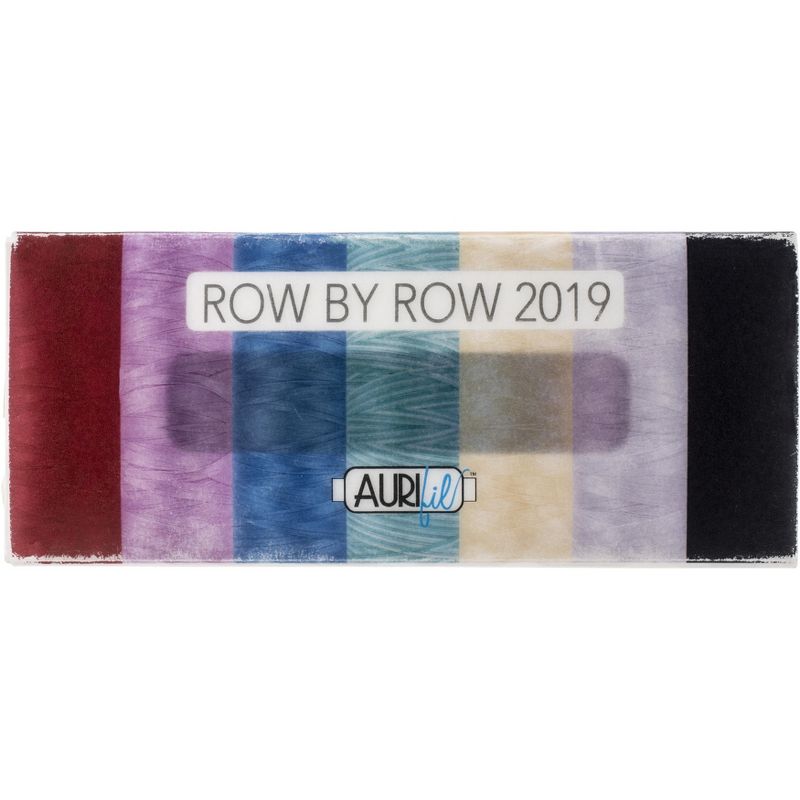 Aurifil 50wt Cotton Thread Collection 200m 7/Pkg-The Row By Row Experience Collection