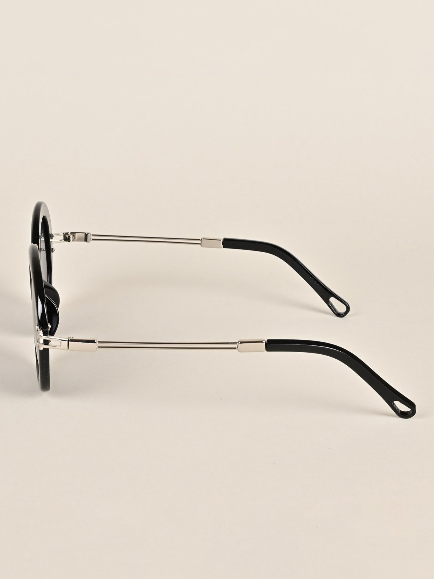 Voyage Black Oversize Irregular UV Protection Sunglasses for Women