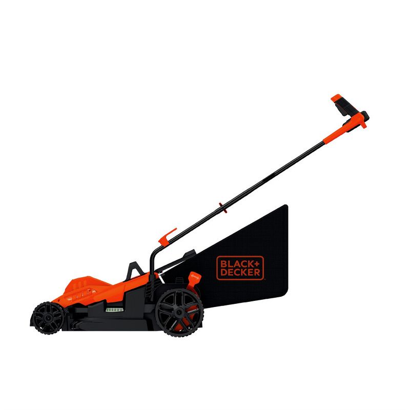 Black & Decker BEMW472BHR 120V 10 Amp Brushed 15 in. Corded Electric Lawn Mower with Comfort Grip Handle