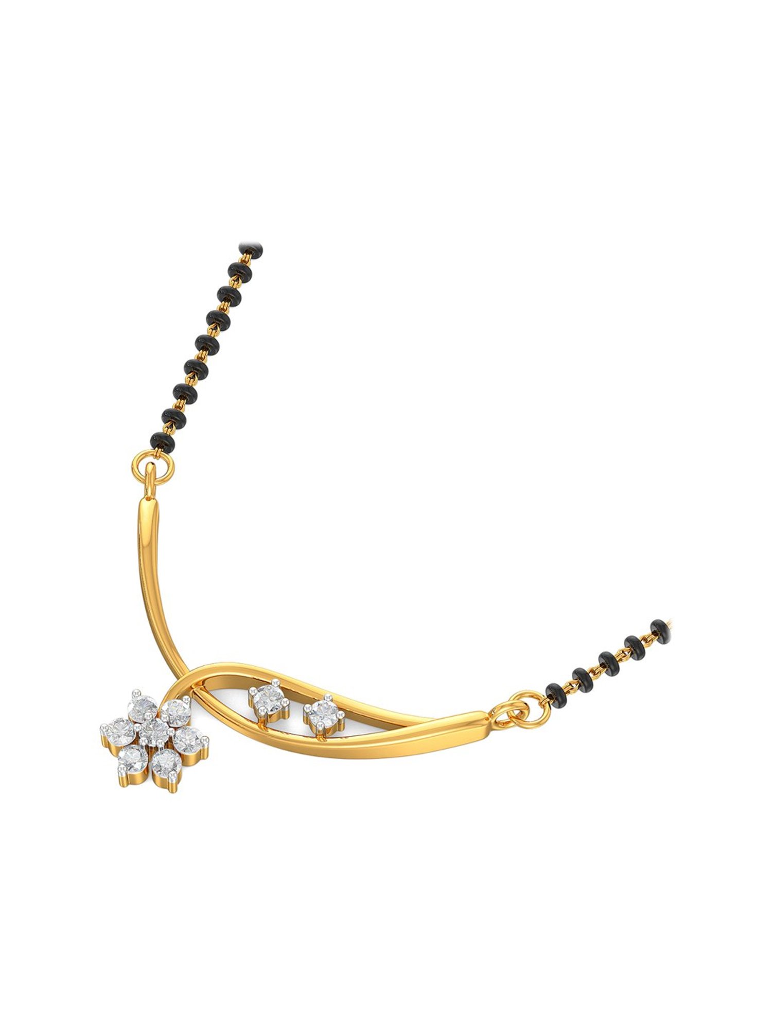 Joyalukkas 18k Gold & Diamond Mangalsutra