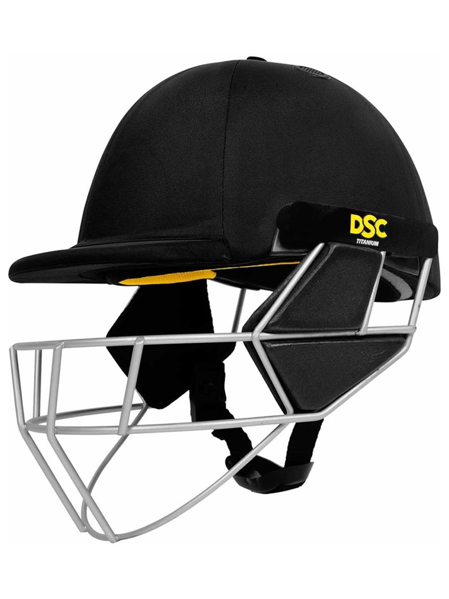 DSC Cricket Scud Lite Titanium Gold L.E. Helmet Size - L