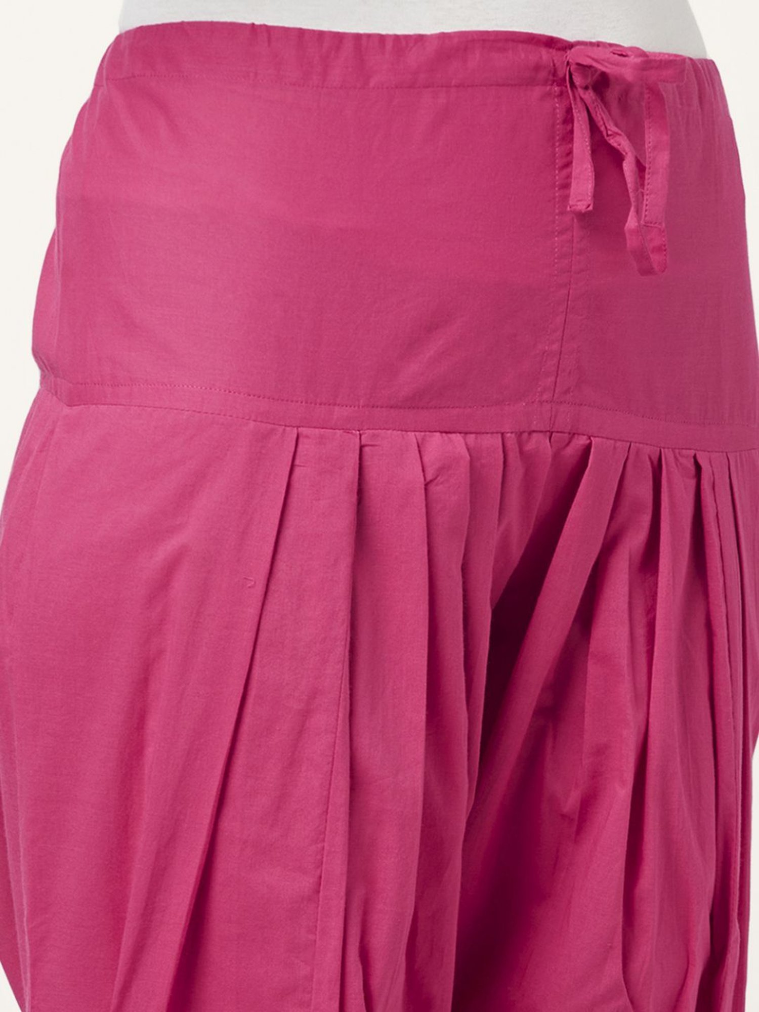 Rangmanch by Pantaloons Pink Cotton Regular Fit Salwar