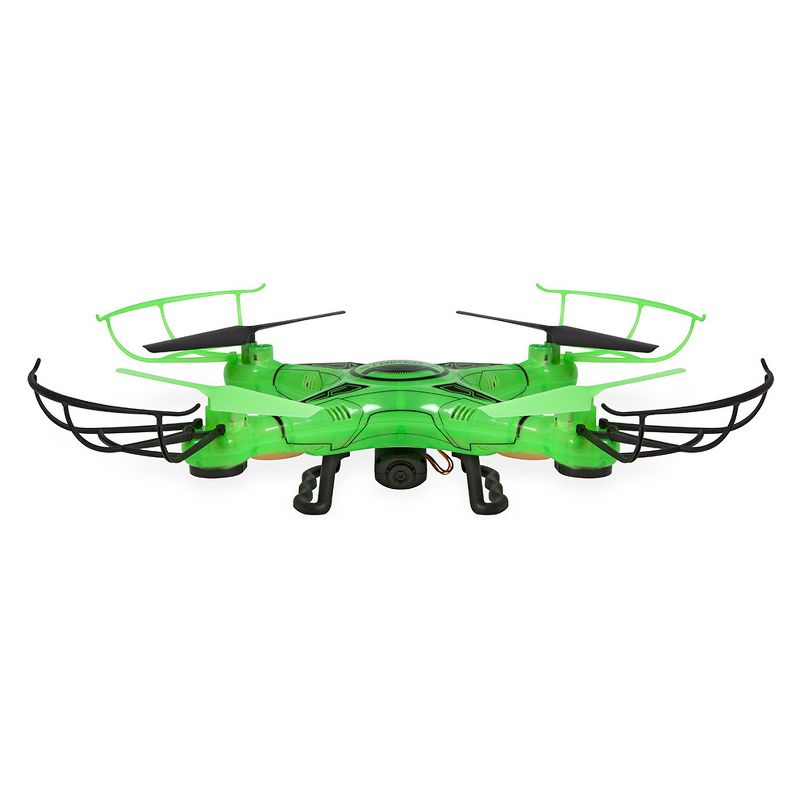 Striker-X Glow-In-The-Dark 2.4GHz - 4.5CH Remote Control RC HD Camera Drone