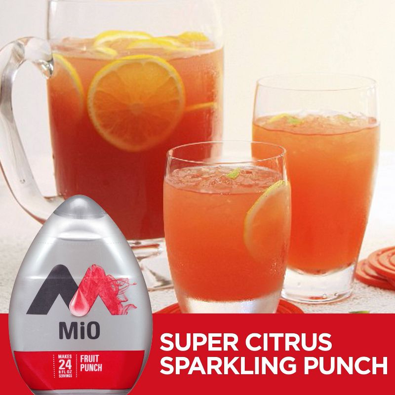 MiO Fruit Punch Liquid Water Enhancer - 1.62 fl oz Bottle