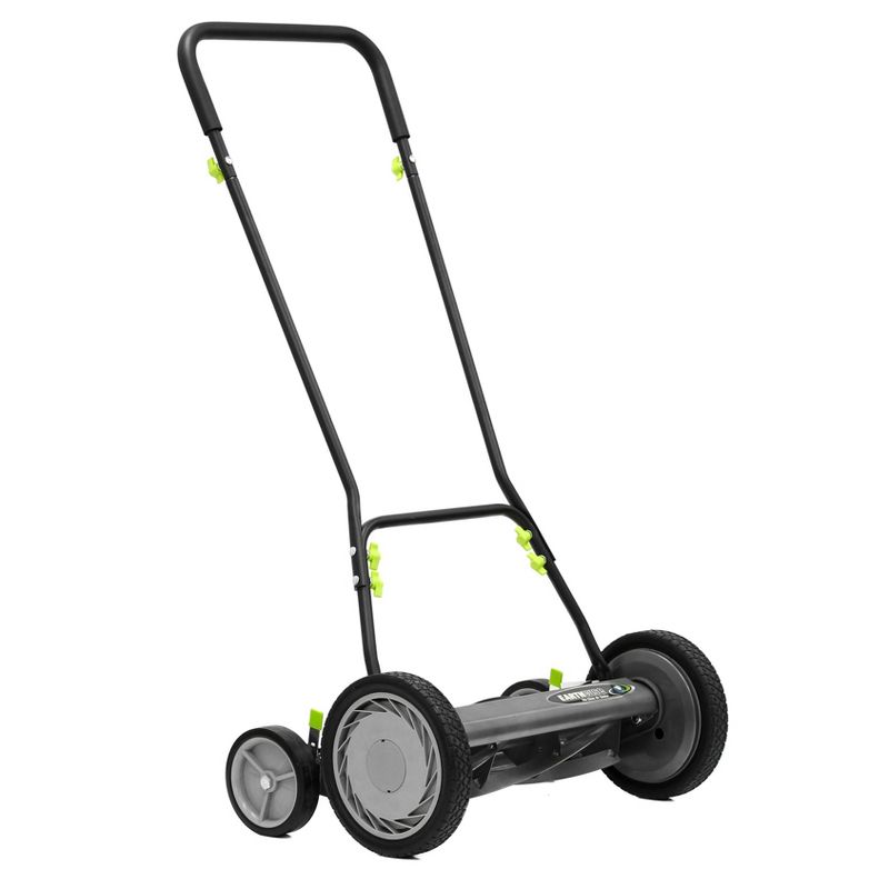 18" Reel Mower with Trailing Wheels - Earthwise