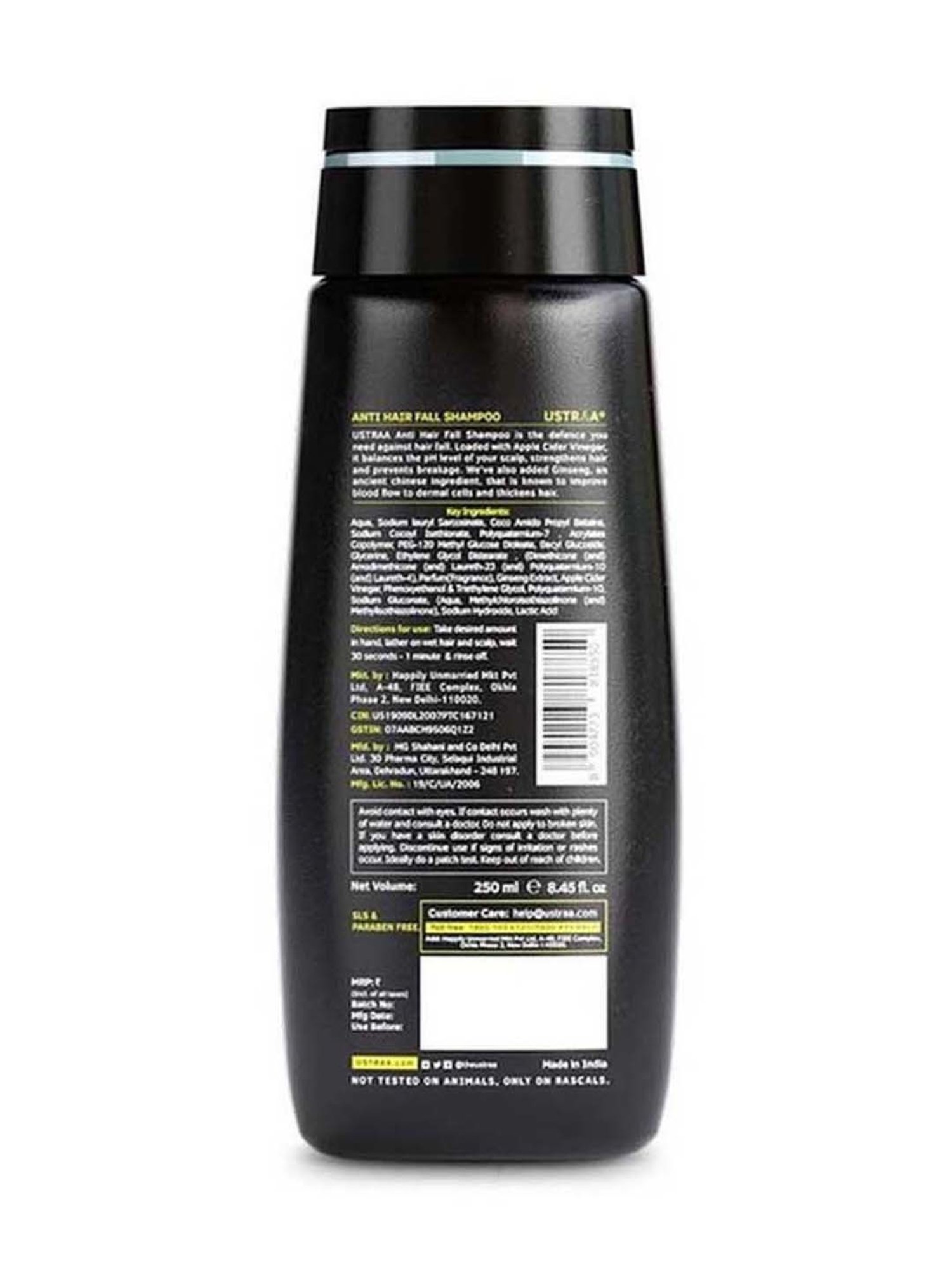 Ustraa Ayurvedic Beard Growth Oil & Hair Growth Vitalizer Combo