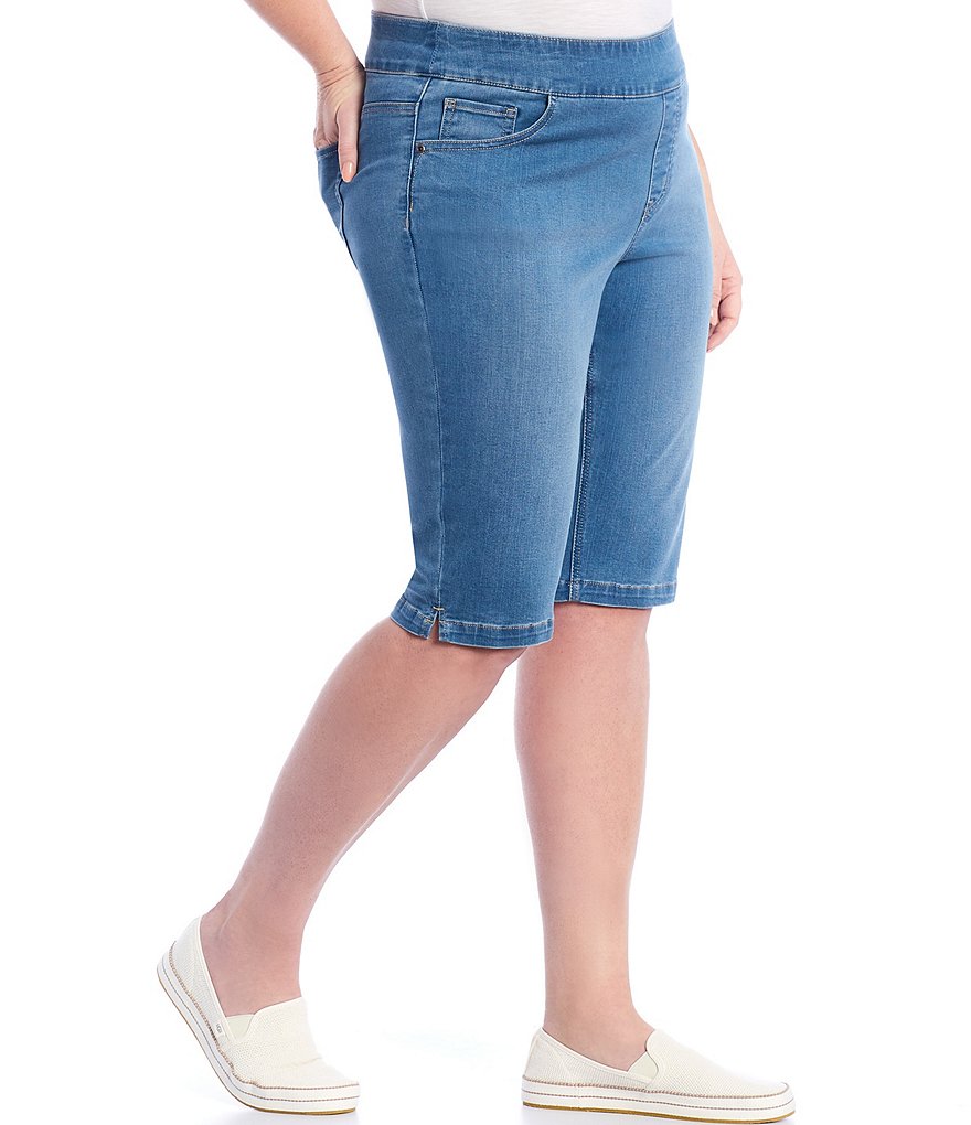 Code Bleu Plus Size Chelsea Bermuda Shorts