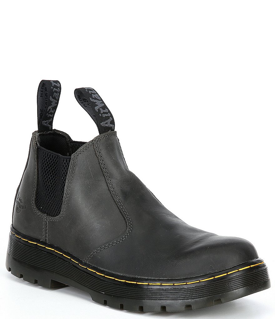 Dr. Martens Men's Hardie Leather Chelsea Boots